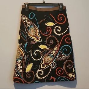 Boden Embroidered Skirt